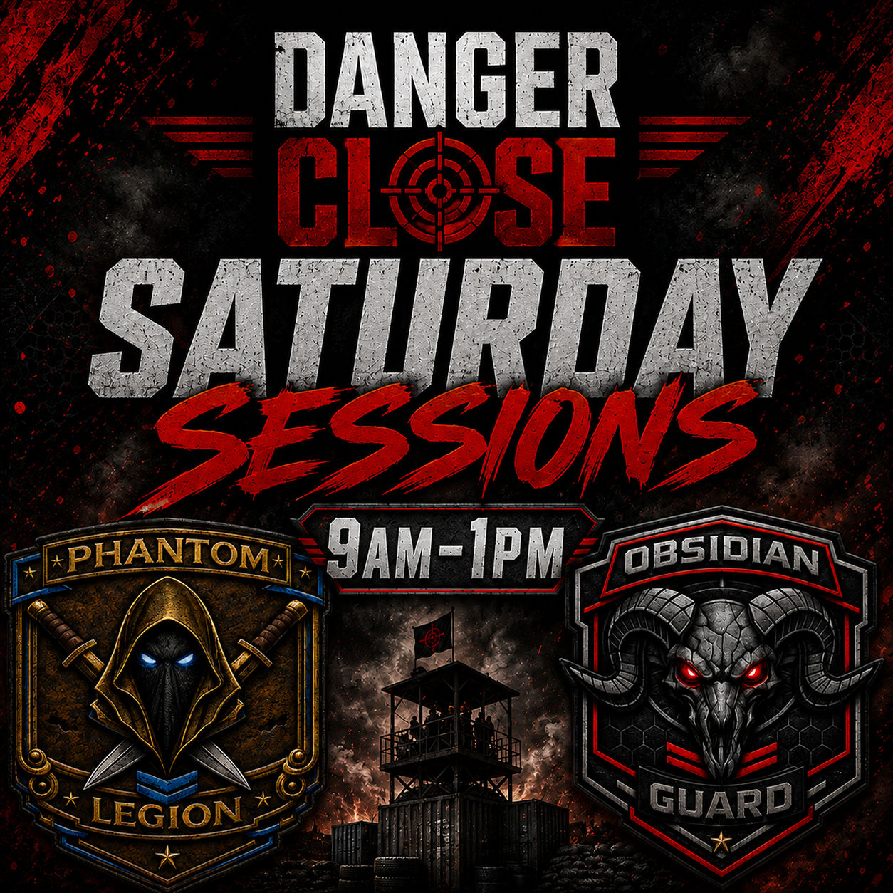 Danger Close Saturdays Half Day